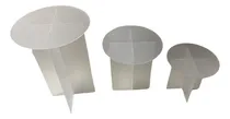 Comprar Trio De Mesas Cubos Desmontáveis Pegue E Monte Decoracao 4mm