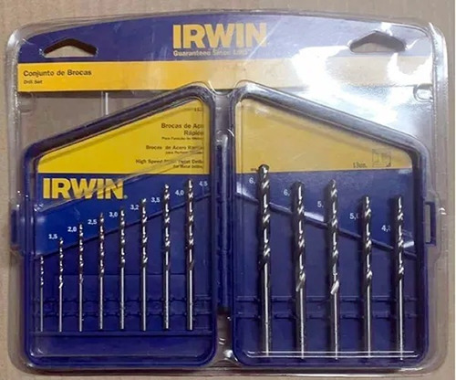  Juego De Brocas Metal Irwin 13 Piezas