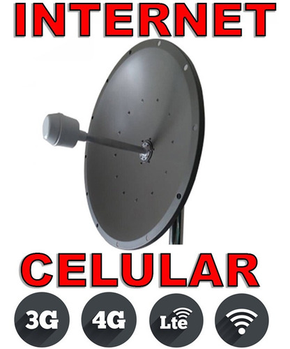 Imagen 1 de 5 de Antena Amplificador Señal Celular Datos Internet 3g 4g Lte