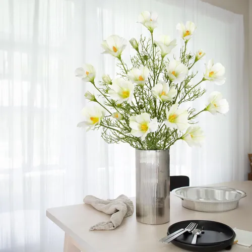 Briful 5 Flores Artificiales En Aerosol, Flores Artificiales