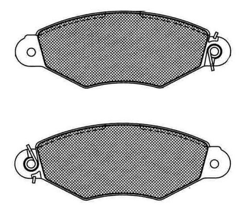 Pastilla De Freno Citroen Xsara 1.4 97/99 Delantera