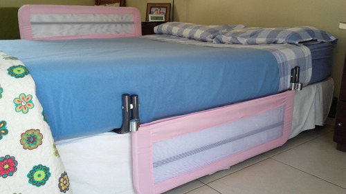 Imagen 3 de 5 de Baransik - Baranda Para Cama Adulto Grande Con Funda