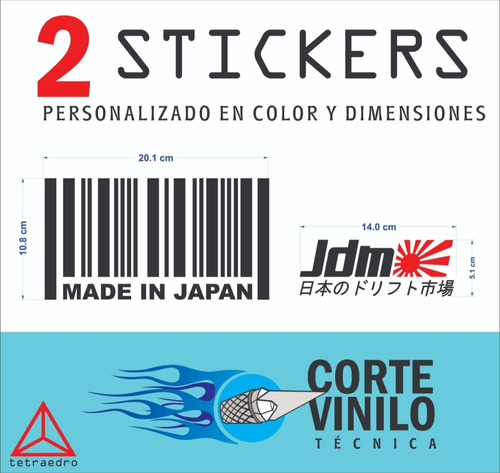 Sticker Vw Jdm Japan