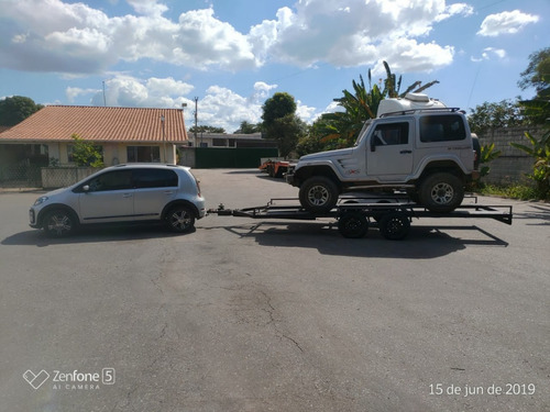Imagem 6 de 8 de Carretinha Plataforma Transporte De Veiculos