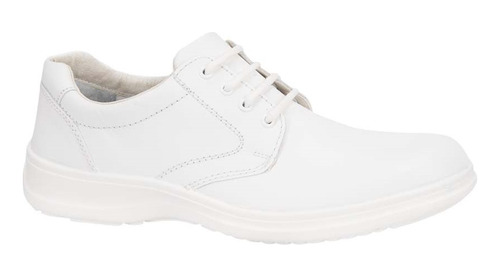 Zapato Confort De Caballero Flexi 3201 Color Blanco