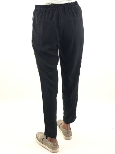 Pantalón Zara 26 Talla S De Color Negro (Usado)