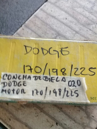 Conchas De Biela Motor 170, 198 Y 225 Dodge A 020