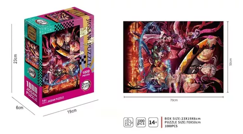 Em promoção! Demon Slayer Quebra-cabeças De 1000 Peças De Anime Japonês  Quebra-cabeça Para Crianças Agatsuma Zenitsu Montagem De Brinquedos  Educativos, Jogos De