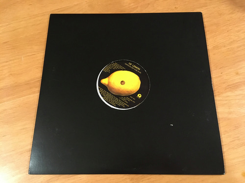 U2 Lemon Vinilo 10'' Yellow Promo Usa 1993 Edición Limitada (Usado)