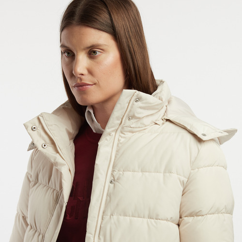 Campera Mujer Kevingston New Ima Beige Claro
