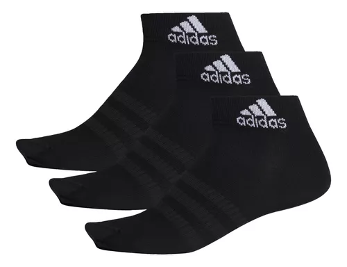 Calcetines Adidas Negros Rayas Blancas