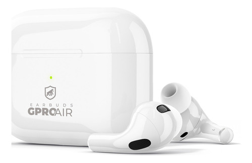 Fone De Ouvido Bluetooth Sem Fio Gpro Air Compatível iPhone Cor Branco