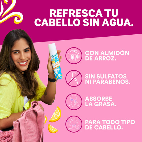 Shampoo En Seco Batiste Dry Fresh 200 Ml