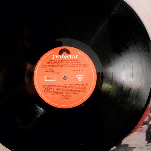 Lote Breakdance 1985 2discos De Vinilo Lp Impecables Ost Estándar