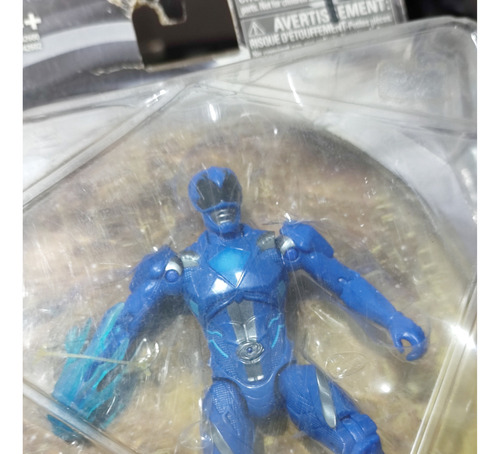 Power Rangers The Movie Figura Blue Ranger 2016 (Usado)