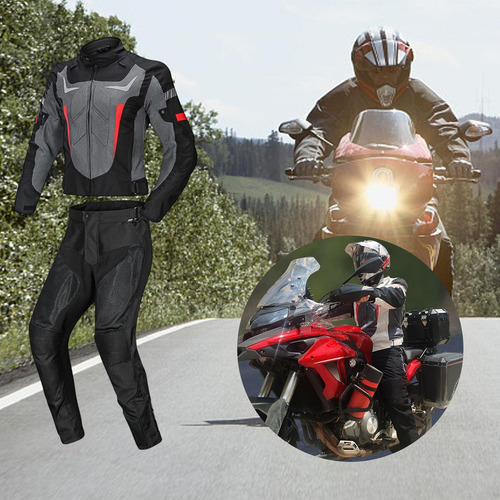 Ropa De Motociclista Traje Impermeable Y A Prueba De Caídas