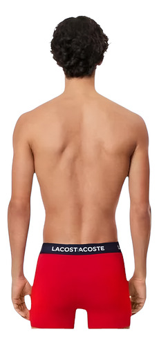 Boxer Trunk Lacoste 3 Pack De Algodón - Original / Nuevo