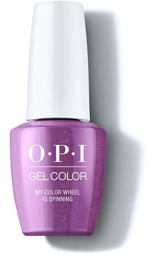 Opi Gel Color Celebration My Color Wheel Is Spinning X15 Color Violeta