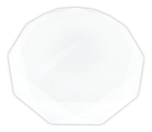 Luminaria Led Aplicar 25w Nat. Efecto Brillo Diamante Blanco