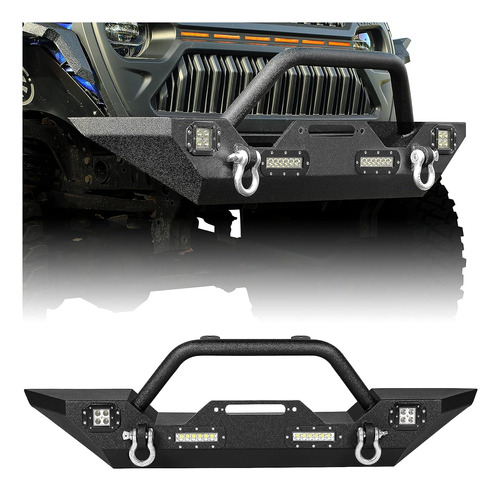 Parachoques Delantero Compatible Con Jeep Wrangler Jl/2020-2