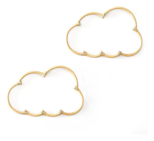 comprar Bebe Bask Handmader Cloud Cloud Decor Juego De 2 De Nubes De