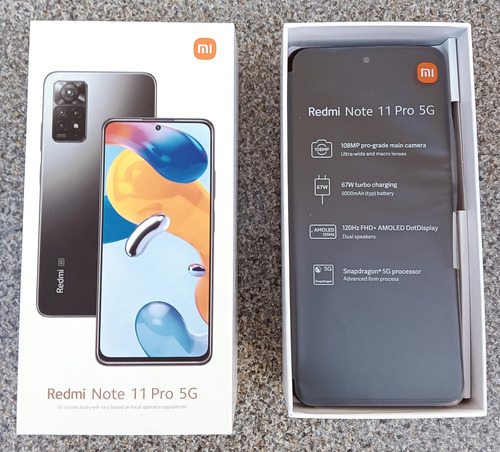 REDMI Note 11 Pro 5g - Graphite Gray - 6GB RAM 128GB ROM