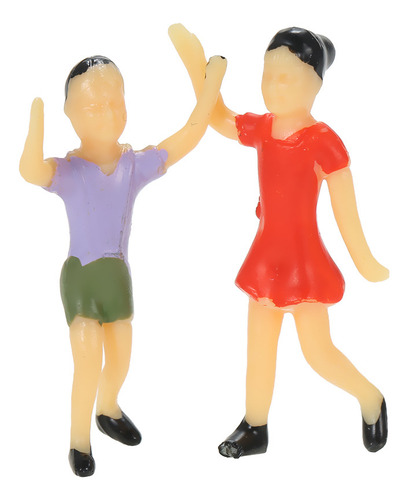 Lj Maqueta De Personas A Escala 1:25 20 Figuras Pintadas