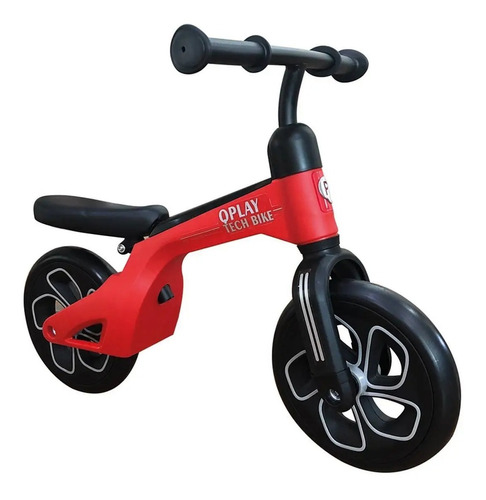 Bicicleta De Aprendizaje Sin Pedales Tech Qplay Roja 2464