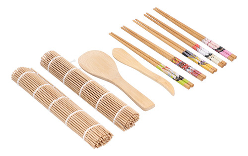 Kit Para Hacer Sushi, Juego De Palillos Con Alfombrilla Enro