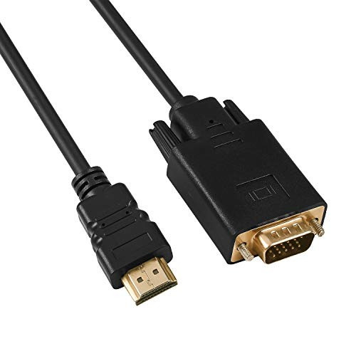 Hdmi A Vga Cable Chapado En Oro Activo 1080p Hdmi Macho A Vg