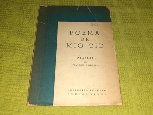 Poema De Mio Cid - Anónimo - Peluffo