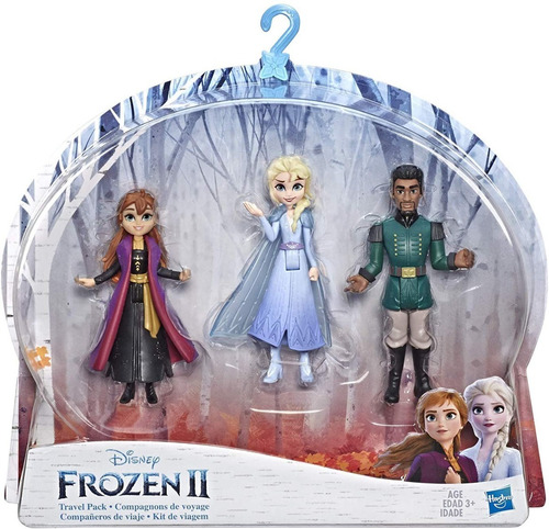 Frozen 2 Elsa Anna Y Mattias - Muñecas Mini Disney Hasbro