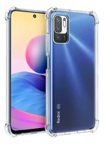 Protector Xiaomi Redmi Note 10 5g Antishock Transparente Transparente Nano Silicone Case