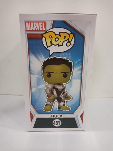 Imagen 3 de 3 de Funko Pop! Marvel Avengers Endgame Hulk 451