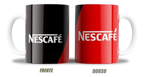 Taza De Ceramica - Cafe Nescafe Arte - Mas Caja