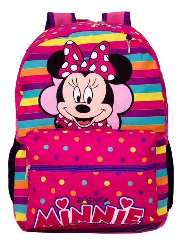 Bolsa Escola Menina Minnie Reforçada Costa Toys 2u Barata