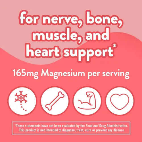 Suplemento Vitafusion Magnesium Gummy 60 Unidades