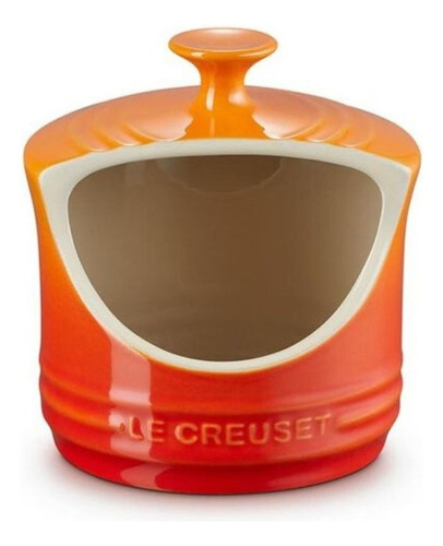 Porta Sal De Cerâmica 13,6cm Le Creuset - Laranja