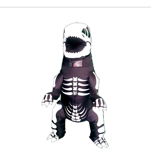 Disfraz Estilo Inflable Halloween Dinosaurio Esqueleto