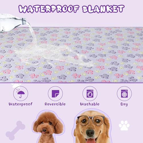 Mantas Impermeables Lavables Para Perros Paquete De 2