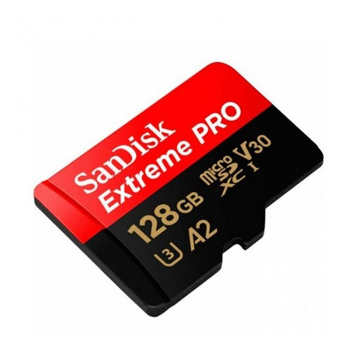 Micro Sd Sandisk Extreme 128gb R190/w90 Sdsqxaa - 128g