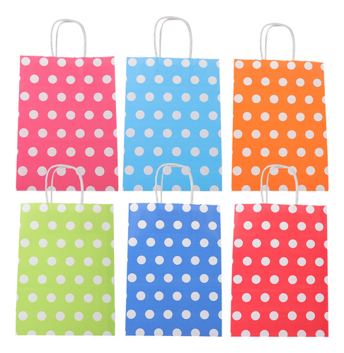 Bolsa De Compras Decor Dot, Bolsa De Regalo, 30 Unidades