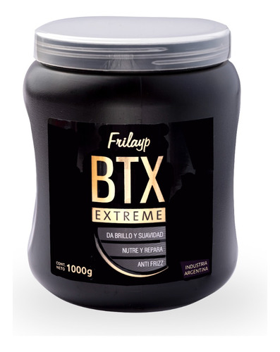 Frilayp Máscara Baño De Crema Btx Extreme 1000ml Anti Frizz