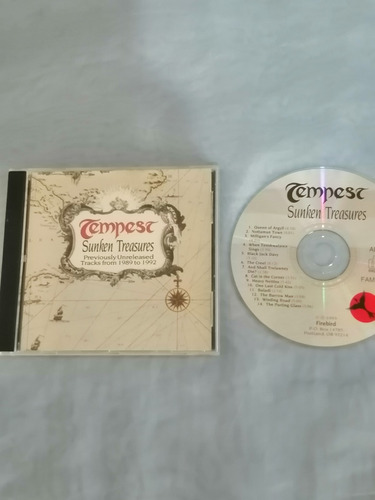 Tempest, Sunken Treasures, Cd