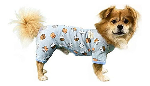 Tony Hoby Cute Smile Cupcake Pet Clothes For Dog Pijamas De