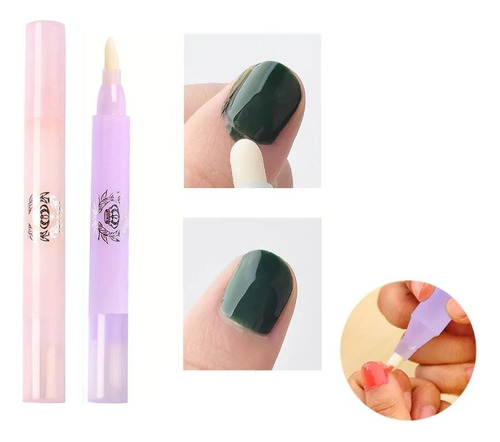 Lapiz Corrector Removedor Esmaltes Uñas Esculpidas Manicuria