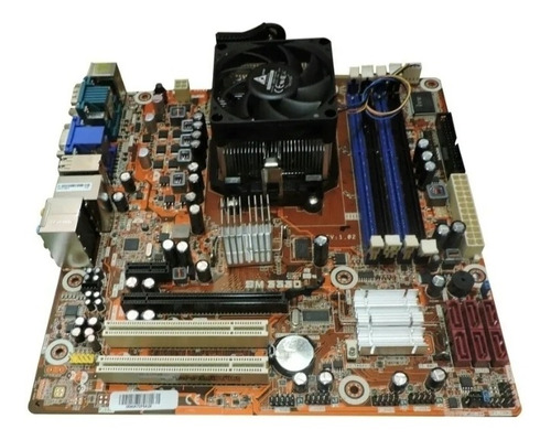 Placa Mãe Itautec Sm 3330 Processador Fhenon E 10giga Ram