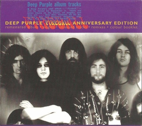 Deep Purple Fireball 25th Anniversary Edition Cd Import&-.