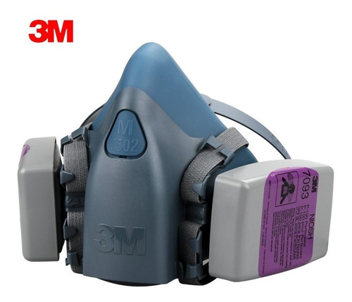 Respirador 3m 7502 + Filtro 3m (mascarilla)