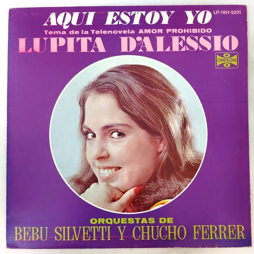 Lupita D'alessio - Aqui Estoy Yo Lp